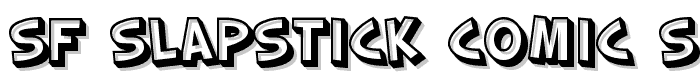 SF Slapstick Comic Shaded font